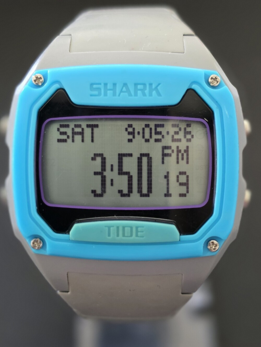 Freestyle Shark Tide Digital 100m Dual Time Chrono Alarm Watch 48mm READ DESCR